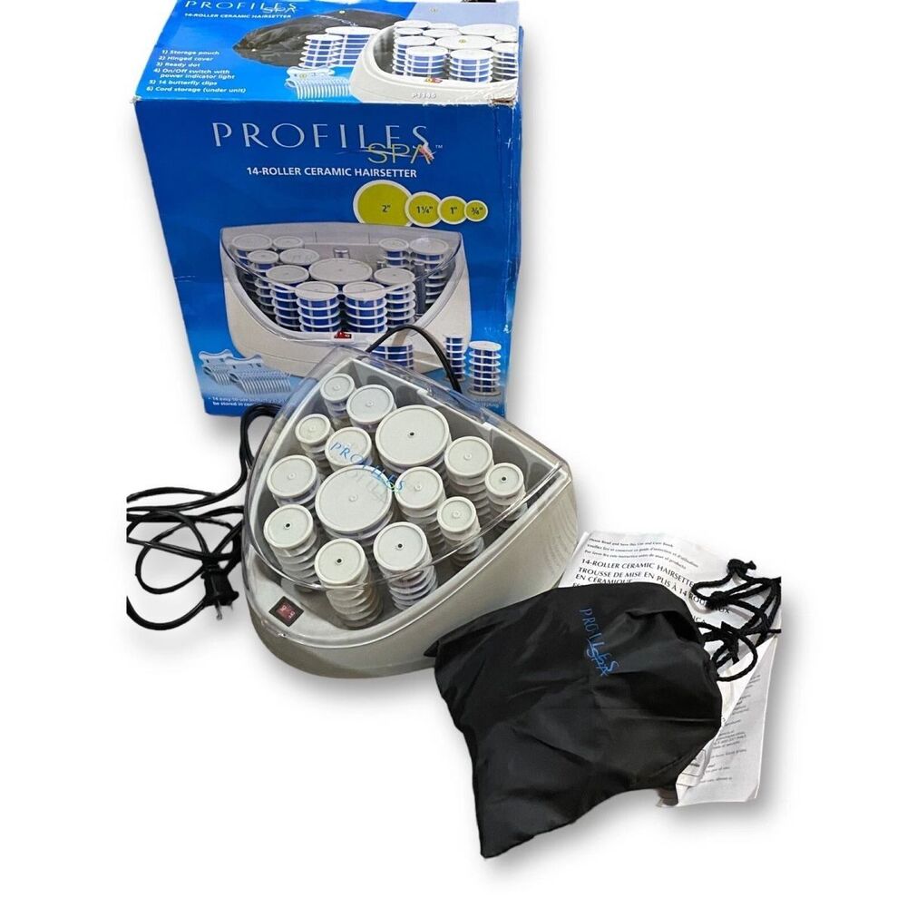 Profiles Spa 14 Piece Hairsetter Hot Roller Set  P1146